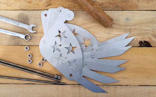 Assembling the 5 Star Clam Rake