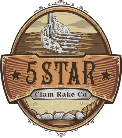5 Star Clam Rake Company Logo #3